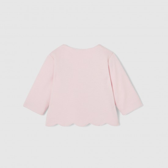 Baby girl jersey cardigan
