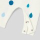 Baby girl wool onesie