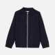 Boy zip-up cardigan
