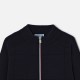 Boy zip-up cardigan