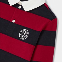 Boy long sleeve polo
