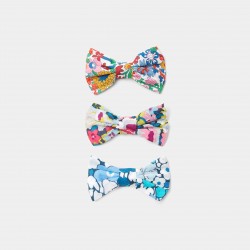 Set of 3 Liberty fabric barrettes 