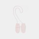 Baby girl knit mittens