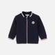 Baby boy zip-up cardigan
