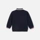 Baby boy zip-up cardigan