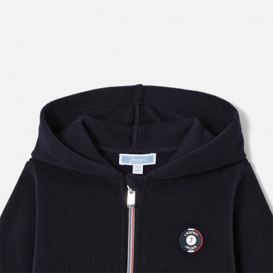 Baby boy zip-up hoodie