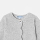 Baby girl boucle knit velour pajamas