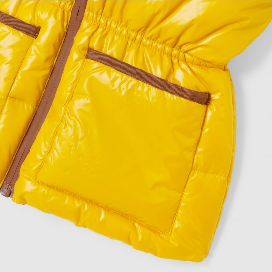 Girl sleeveless down jacket