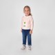 Baby girl sheep pattern sweater