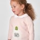 Baby girl sheep pattern sweater