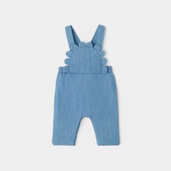 Baby girl denim overalls
