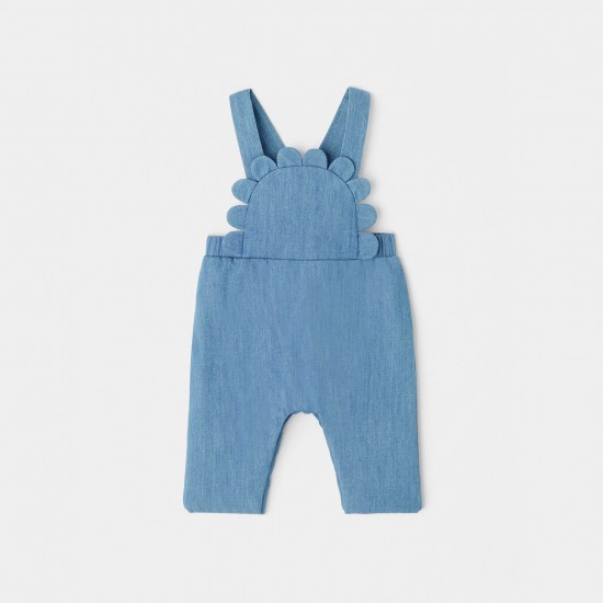 Baby girl denim overalls