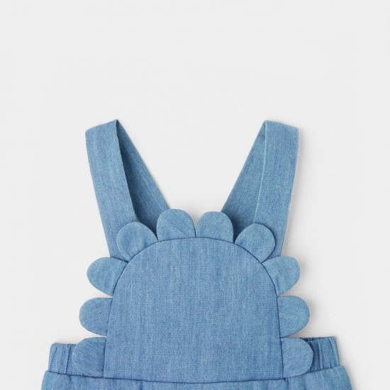 Baby girl denim overalls
