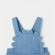 Baby girl denim overalls