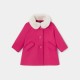 Baby girl wool fabric coat