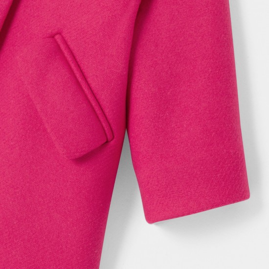 Baby girl wool fabric coat