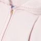 Baby girl zip-up fleece cardigan