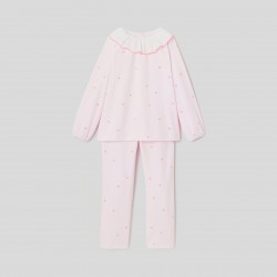 Girl velour pajamas