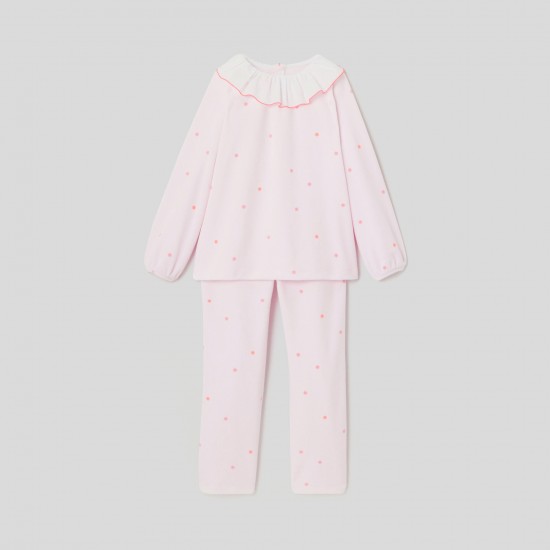 Girl velour pajamas