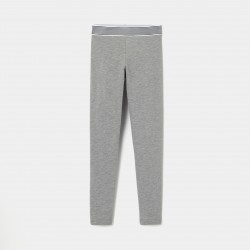 Girl cotton pique legging