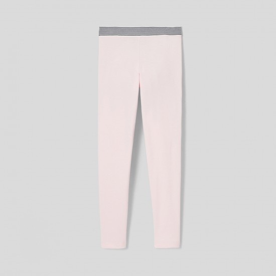 Girl cotton pique legging