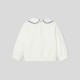 Baby girl fleece sweatshirt