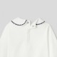 Baby girl fleece sweatshirt