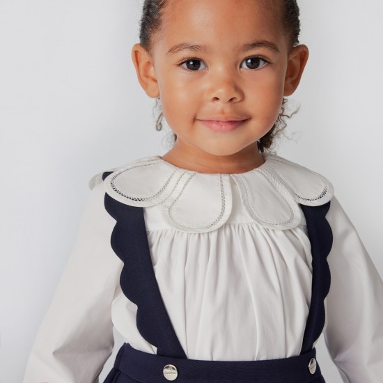 Baby girl overall dress