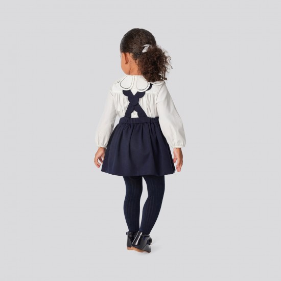 Baby girl overall dress