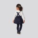 Baby girl overall dress
