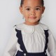 Baby girl overall dress