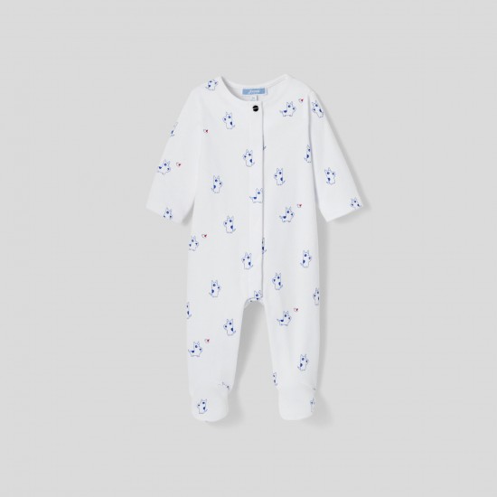 Baby boy fleece pajamas