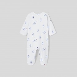 Baby boy fleece pajamas