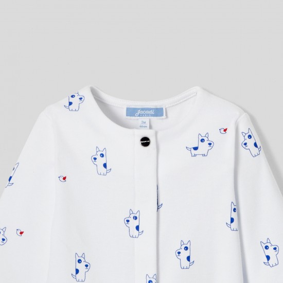Baby boy fleece pajamas