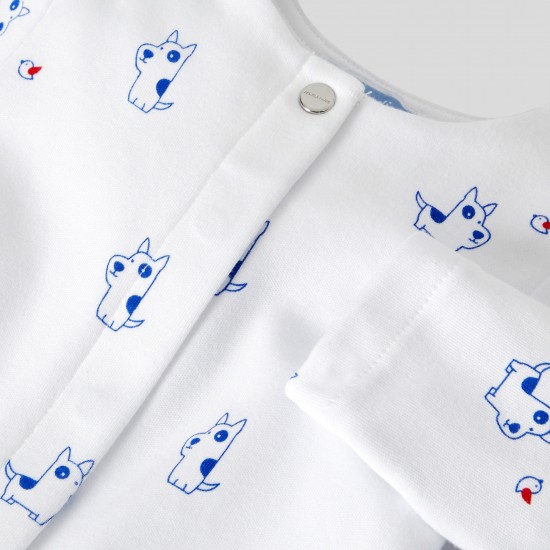 Baby boy fleece pajamas