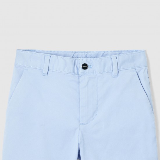 Boy twill bermuda shorts