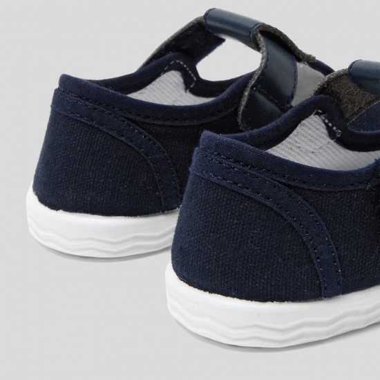 Baby canvas sandals