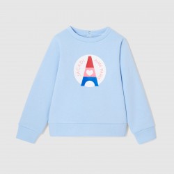 Girl fleece sweatshirt