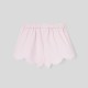 Baby girl shorts in cotton pique