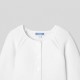 Baby girl cardigan in garter stitch knit Baby girl cardigan in garter stitch knit
