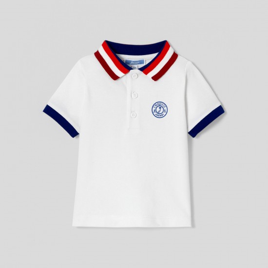 Baby boy short sleeve polo shirt
