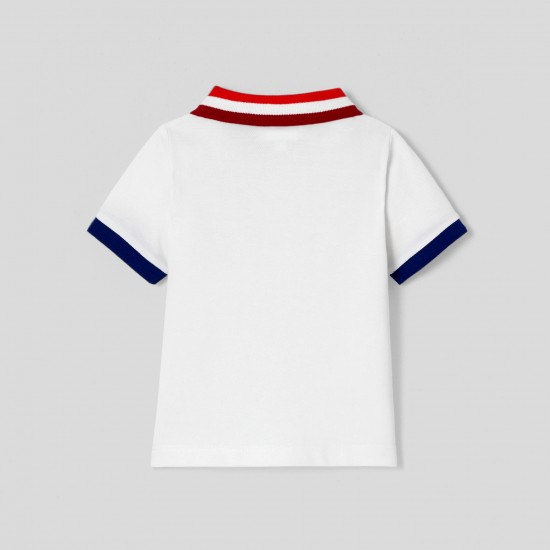 Baby boy short sleeve polo shirt