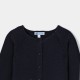 Baby girl cardigan in garter stitch knit Baby girl cardigan in garter stitch knit