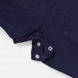 Baby boy short dungarees
