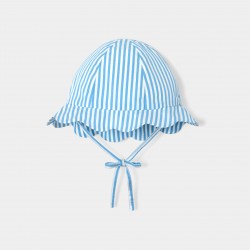 Baby girl scalloped  hat