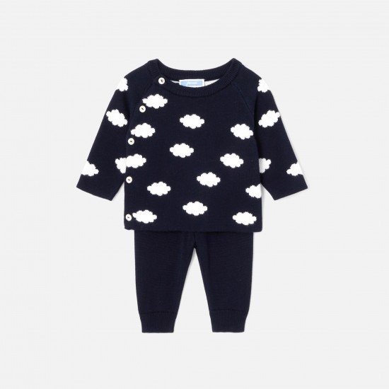 Baby jersey knit  set