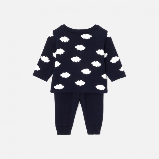 Baby jersey knit  set