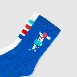 Set of two pairs of boy socks