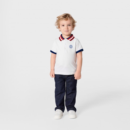 Baby boy short sleeve polo shirt