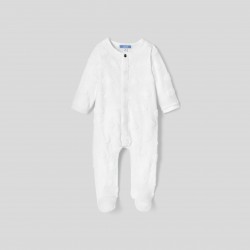 Baby boy pajamas cloud pattern
